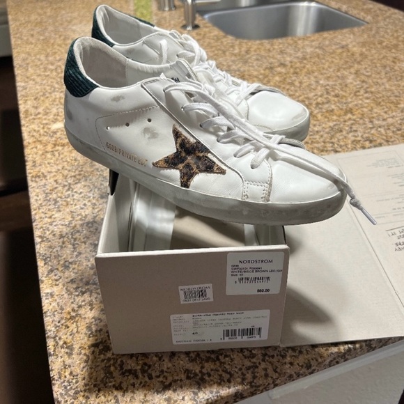 Golden Goose Super Star genuine calf hair size 40/10 - Picture 1 of 7
